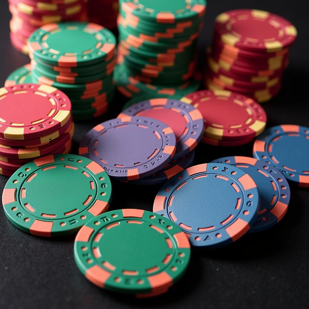 Professional-Grade Nevada Jacks Poker Chips Set