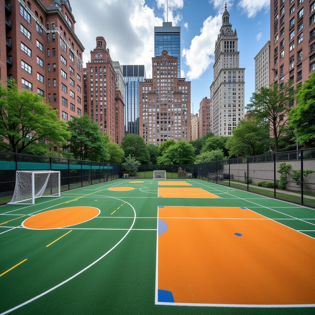 Futsal courts in New York City