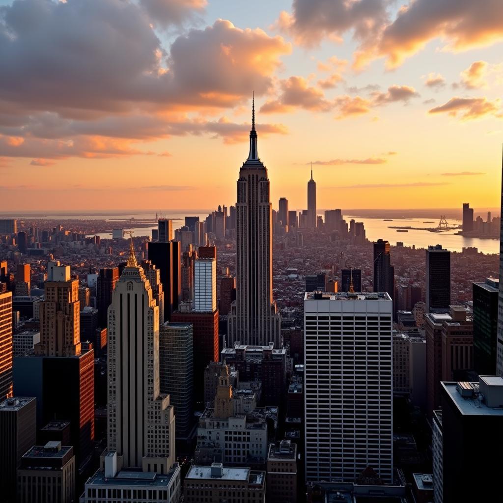 New York City Skyline Panorama