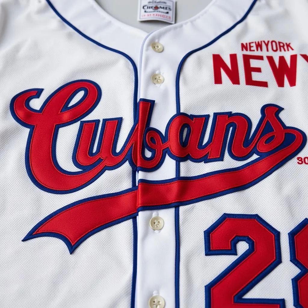 New York Cubans jersey design