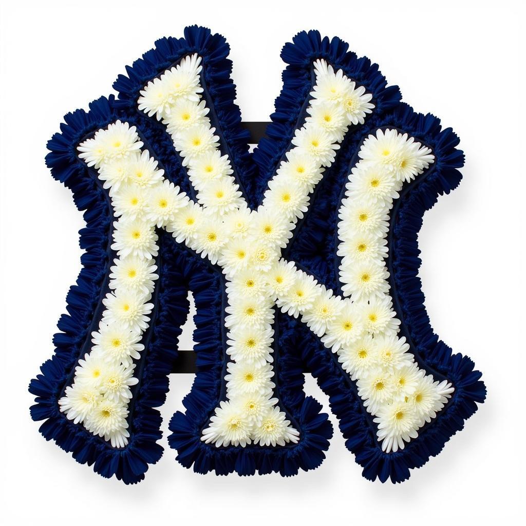 New York Yankees Floral Arrangement