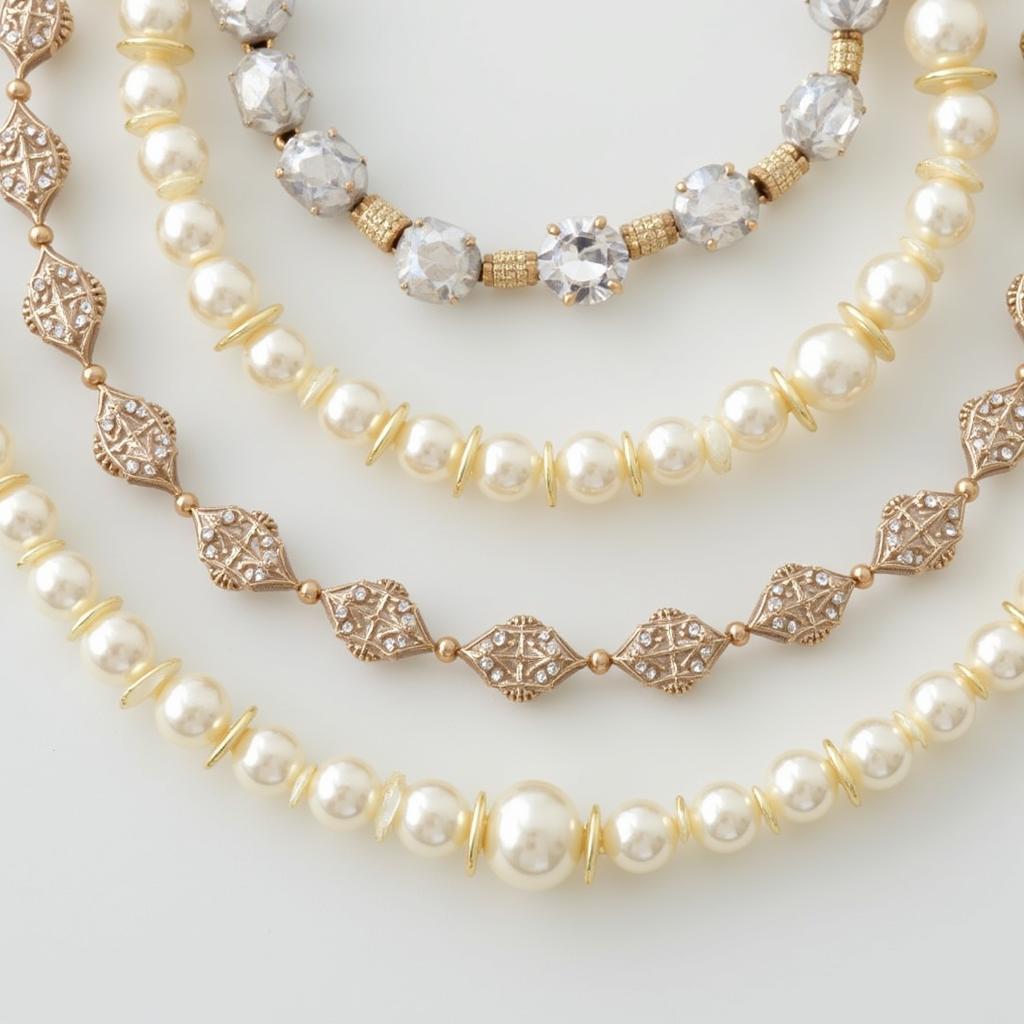 Classic Nolan Miller Pearl Necklace Designs