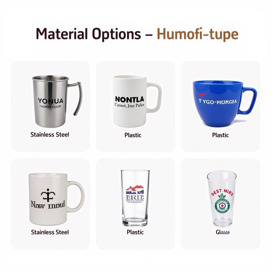 Nurse Cup Material Options