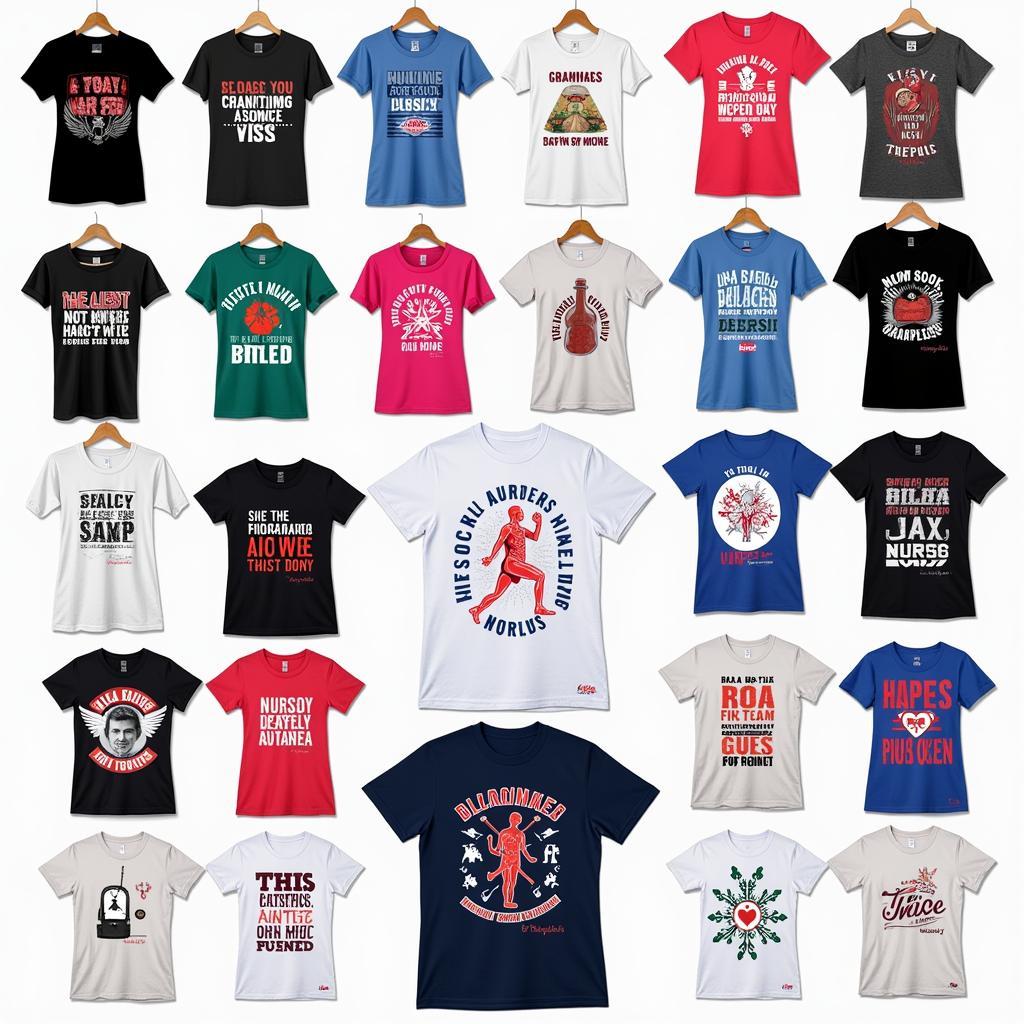 A Variety of Nurses T-Shirts