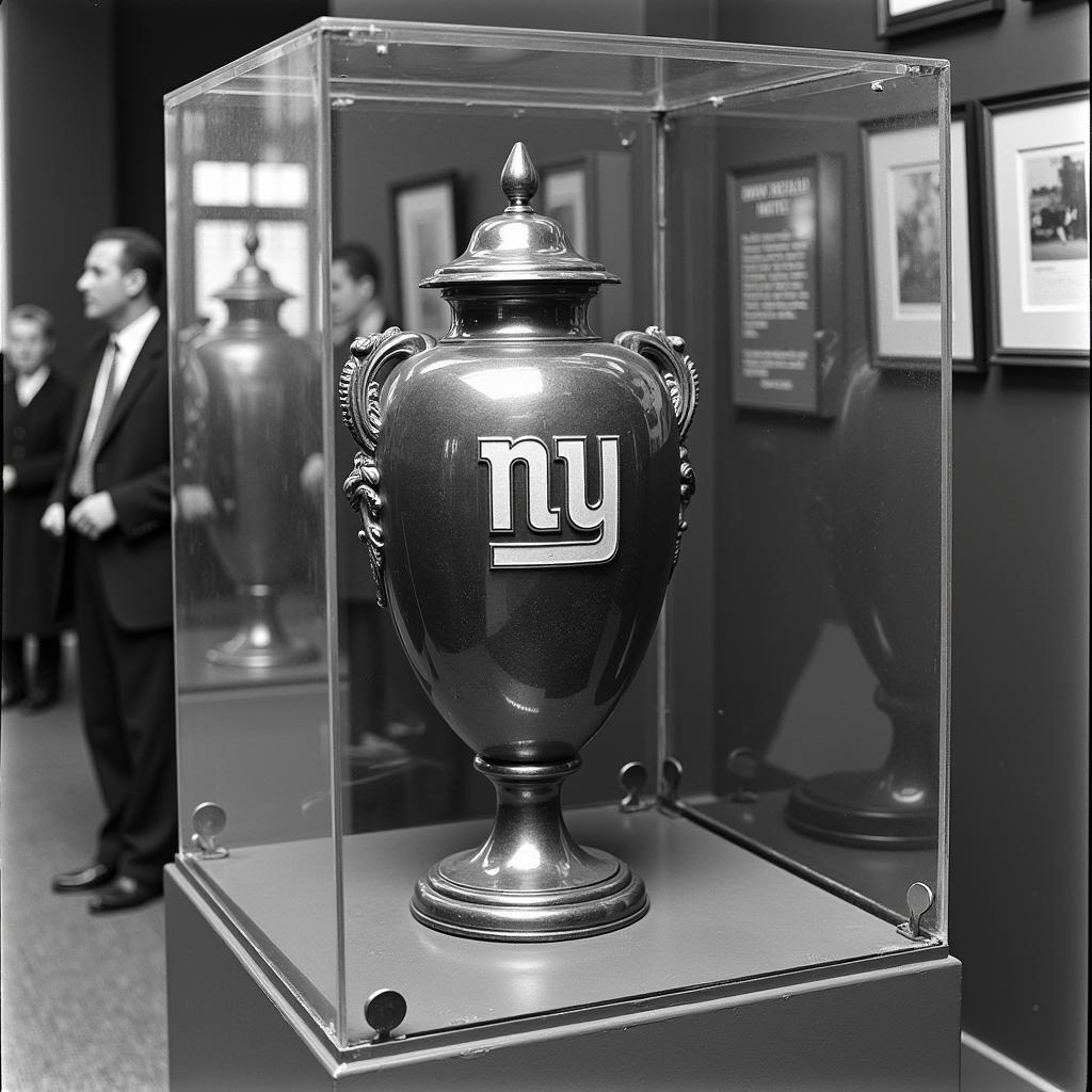 NY Giants Urn Historical Significance