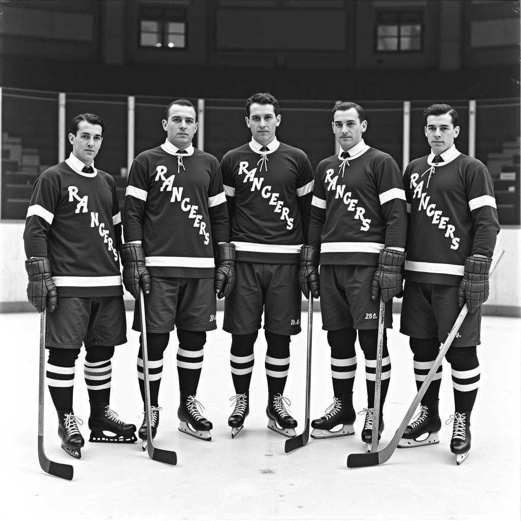 Early NY Rangers Heritage Jerseys