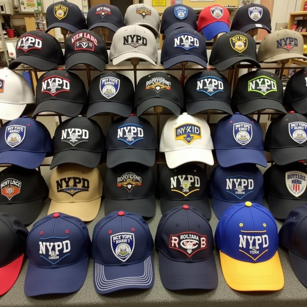 Different Styles of NYPD Baseball Caps