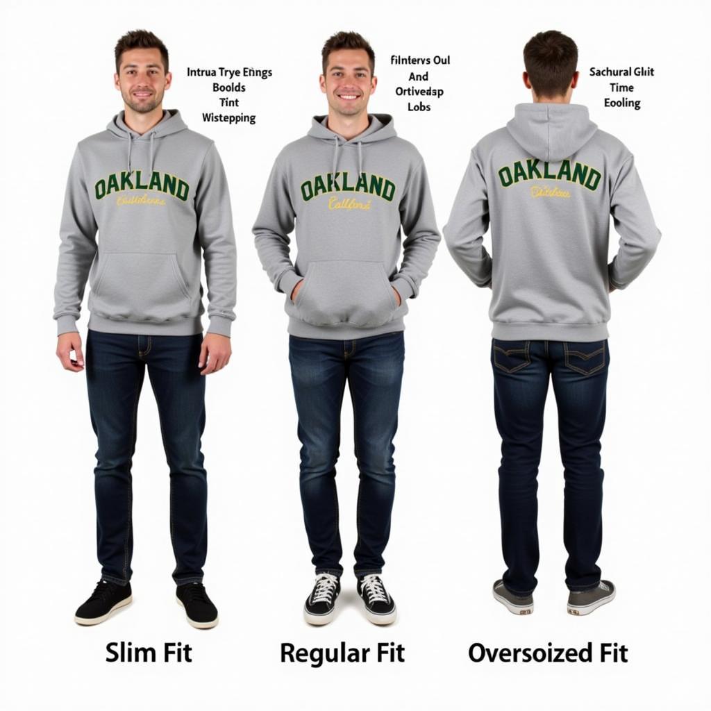 Oakland California Hoodie Fit Guide