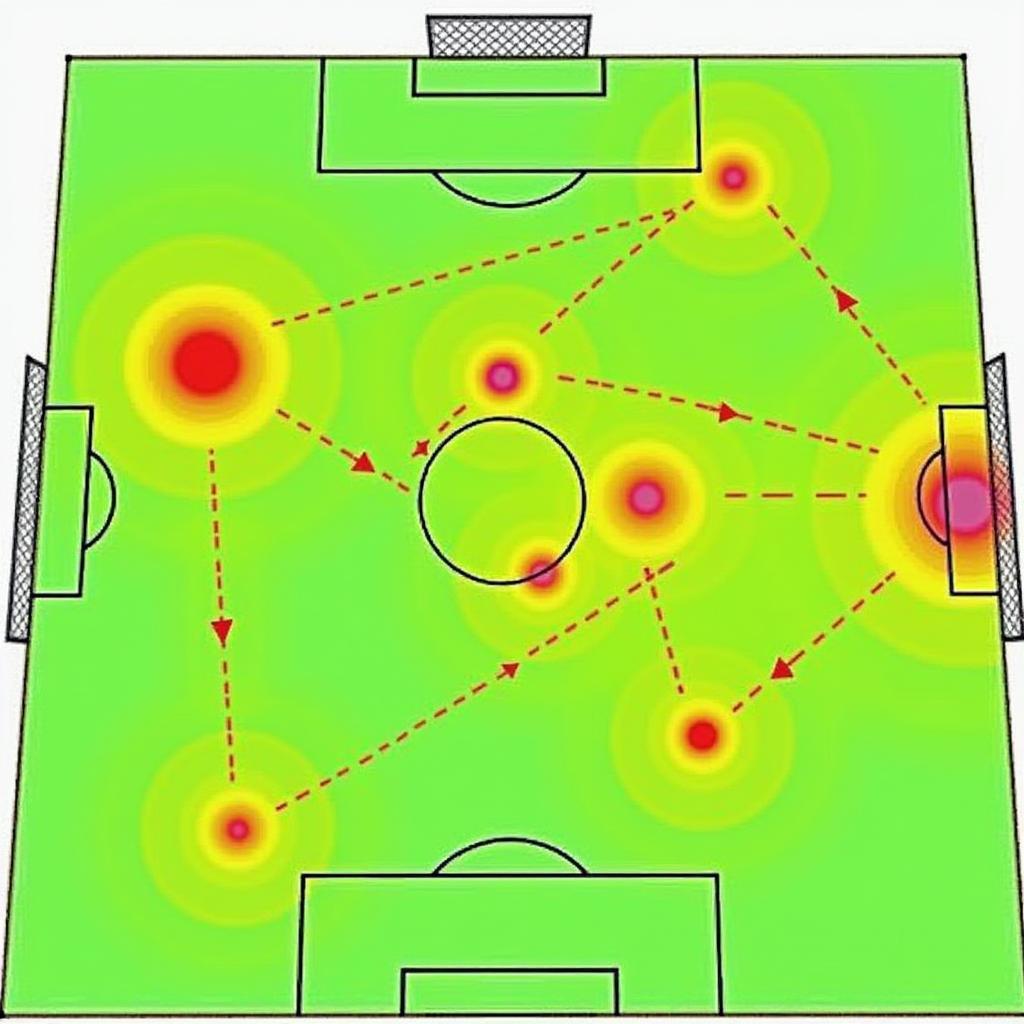 Football Pitch with Om X Visualization