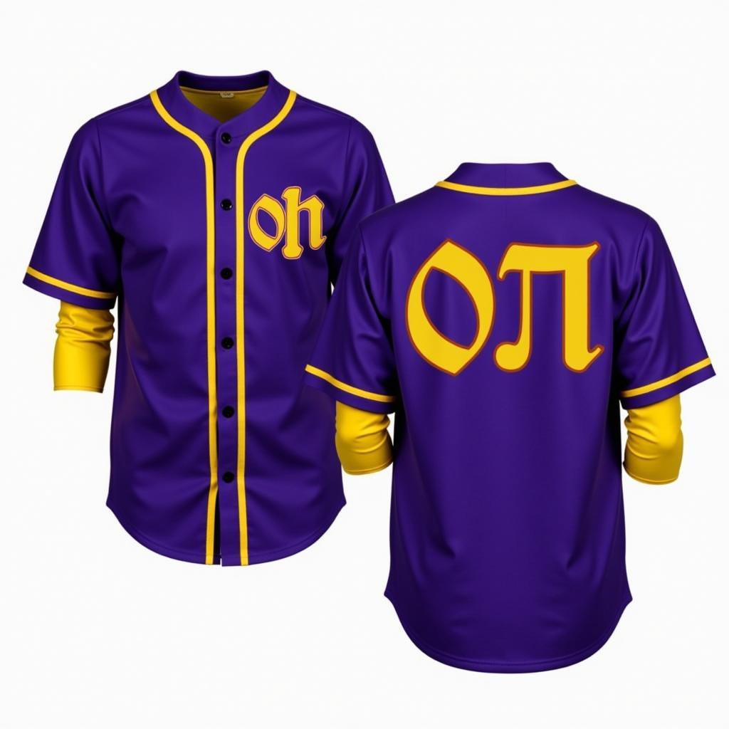 Omega Psi Phi Baseball Jersey: A Symbol of Brotherhood and Sportsmanship