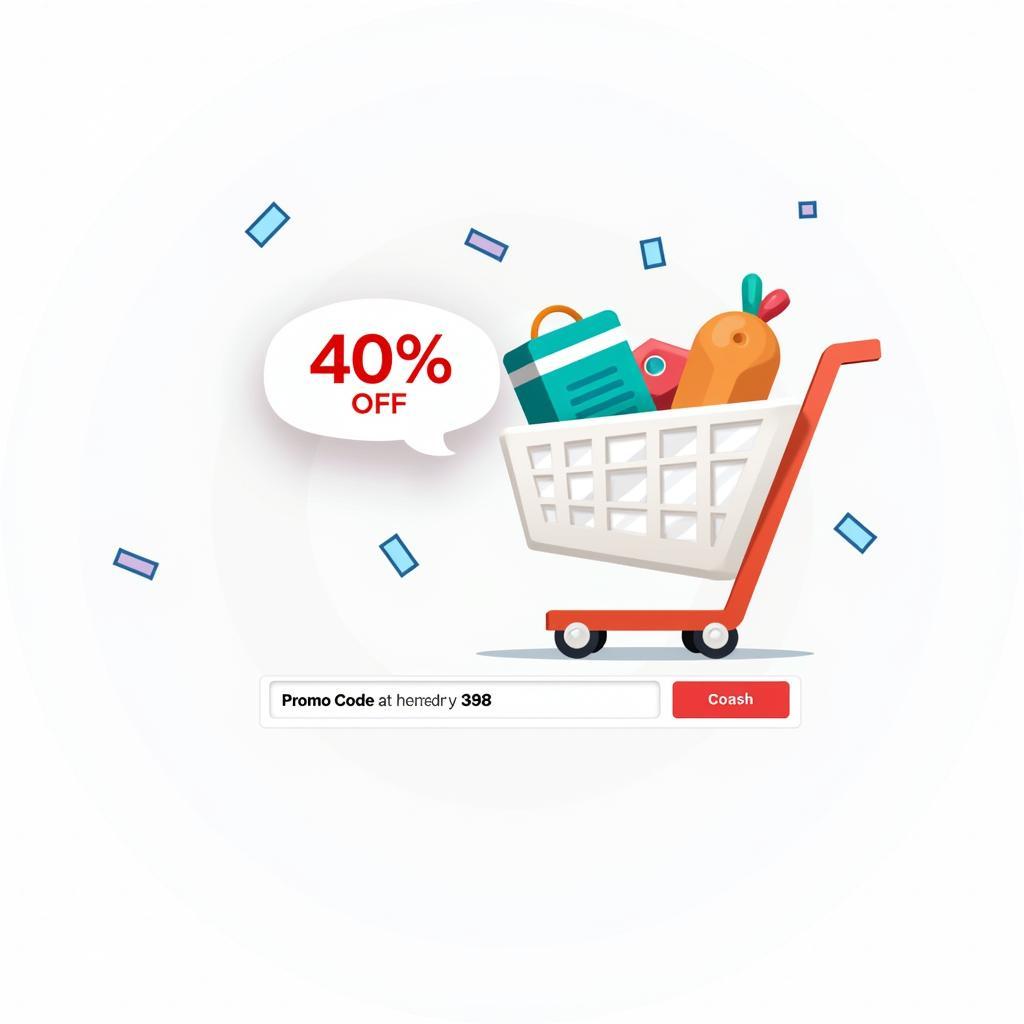 Adding items to an online shopping cart with the 40 off 398 discount.