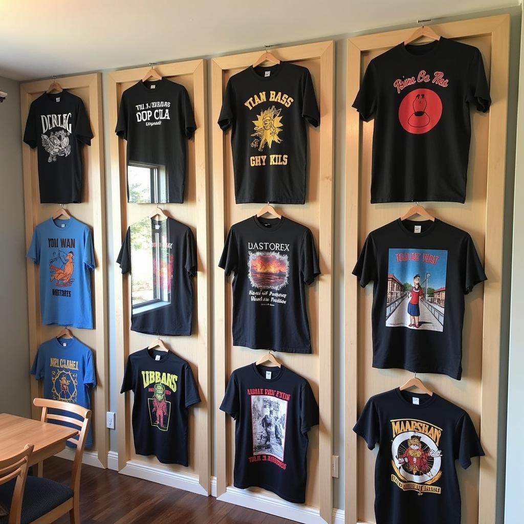 Organized T-Shirt Collection