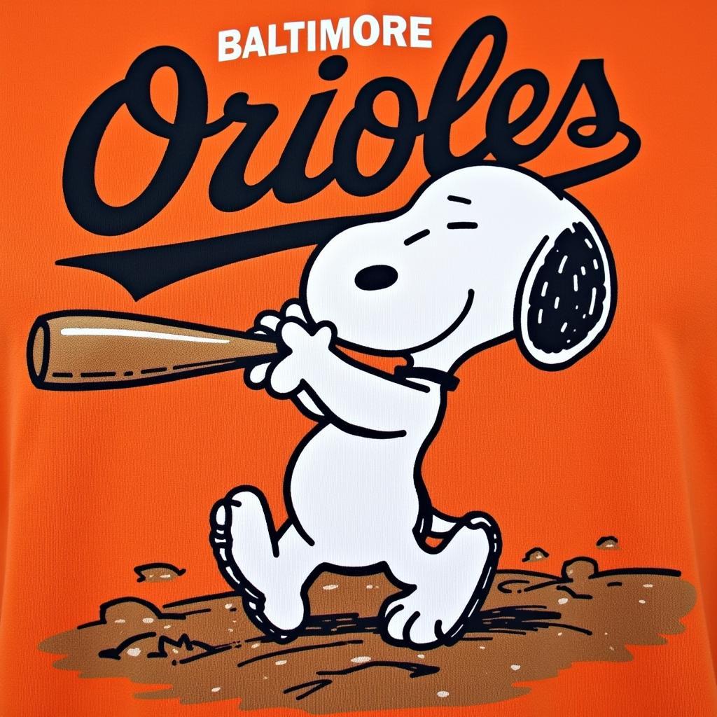 Orioles Snoopy Shirt Design