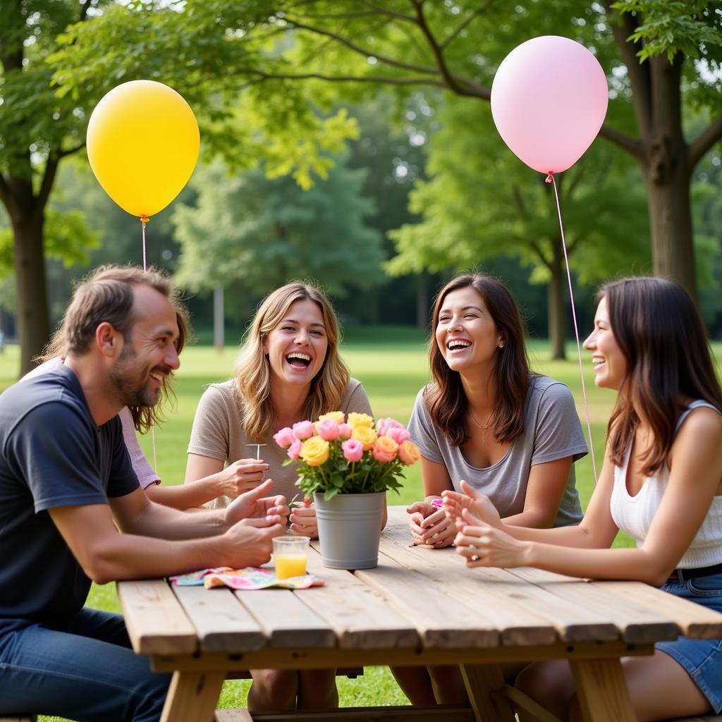 Outdoor Birthday Photoshoot Ideas for Adults