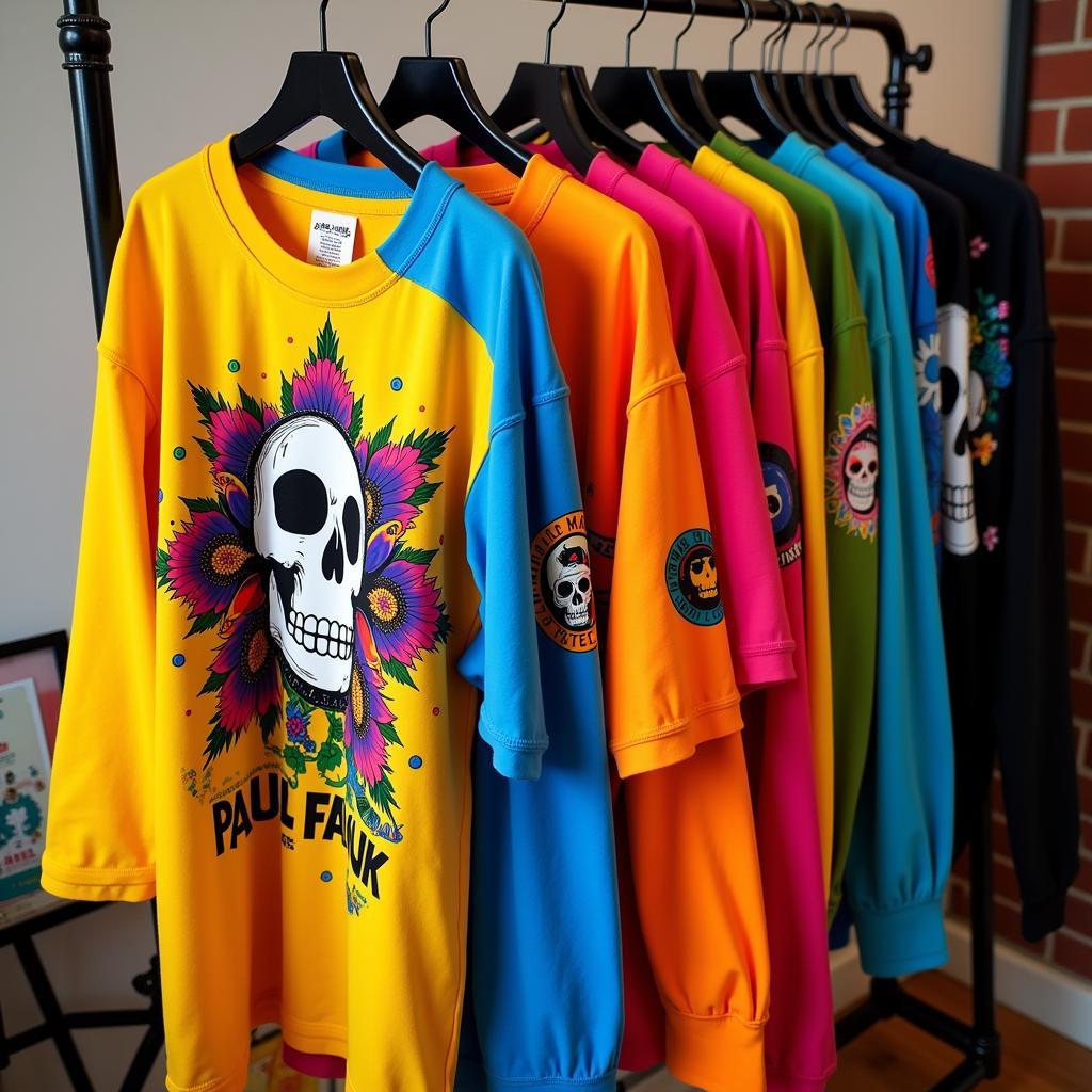 Vintage Paul Frank Skull Shirt Display