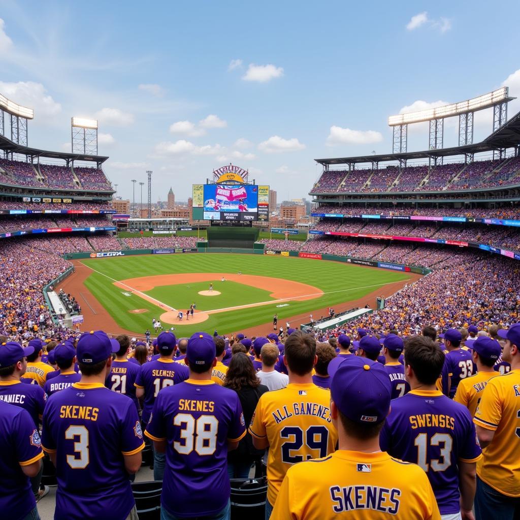 Paul Skenes LSU jersey fans