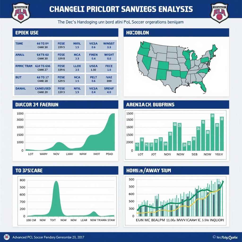 Analyzing PCL Soccer Standings with Charts and Graphs