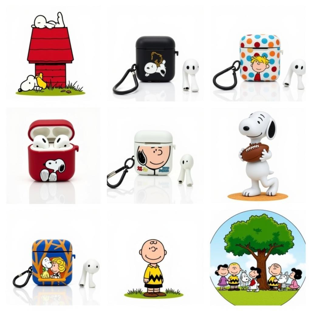 Popular Peanuts AirPods Case Designs