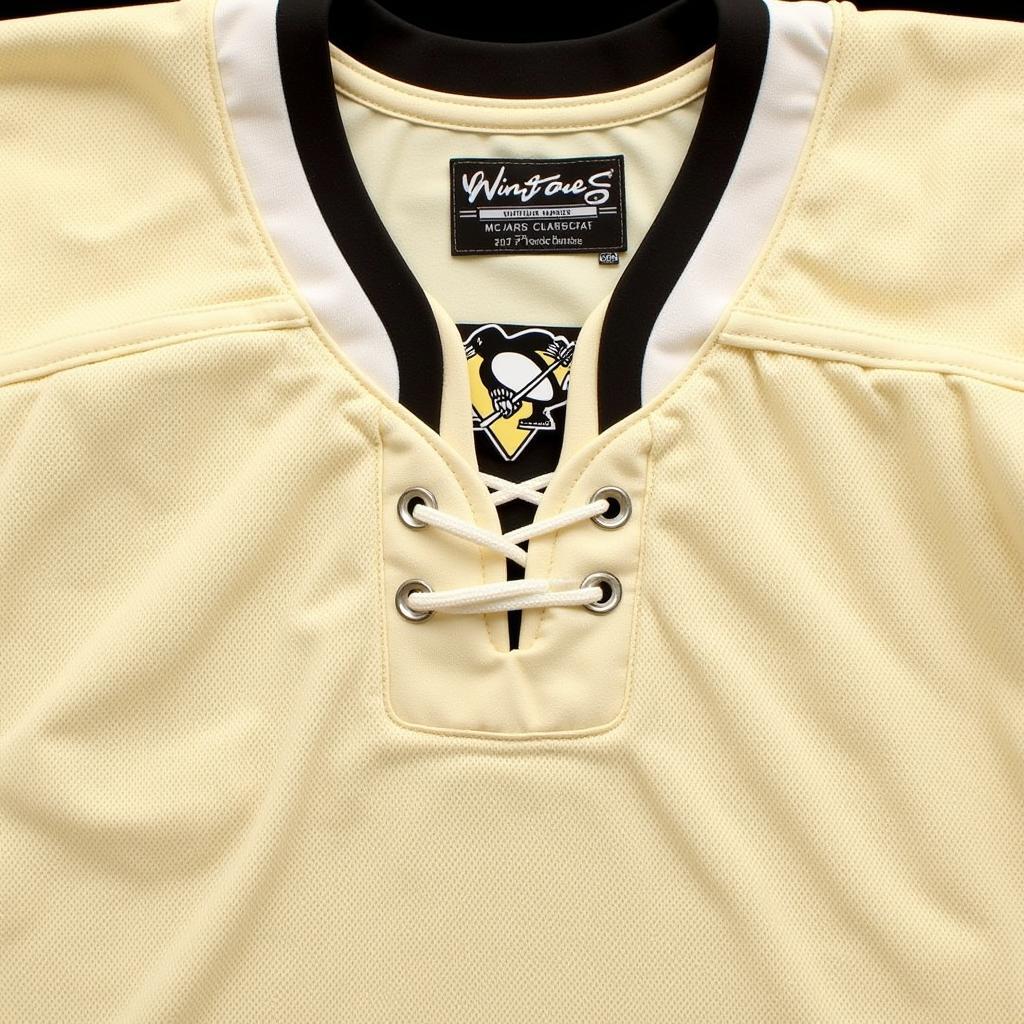 Pittsburgh Penguins 2011 Winter Classic jersey design details