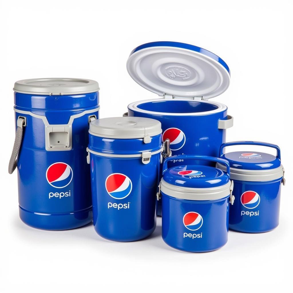 Pepsi Round Coolers in Different Sizes