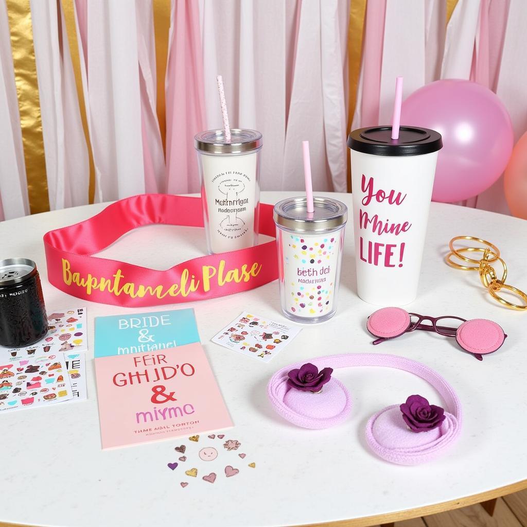 Personalized Bachelorette Party Favors and Gifts