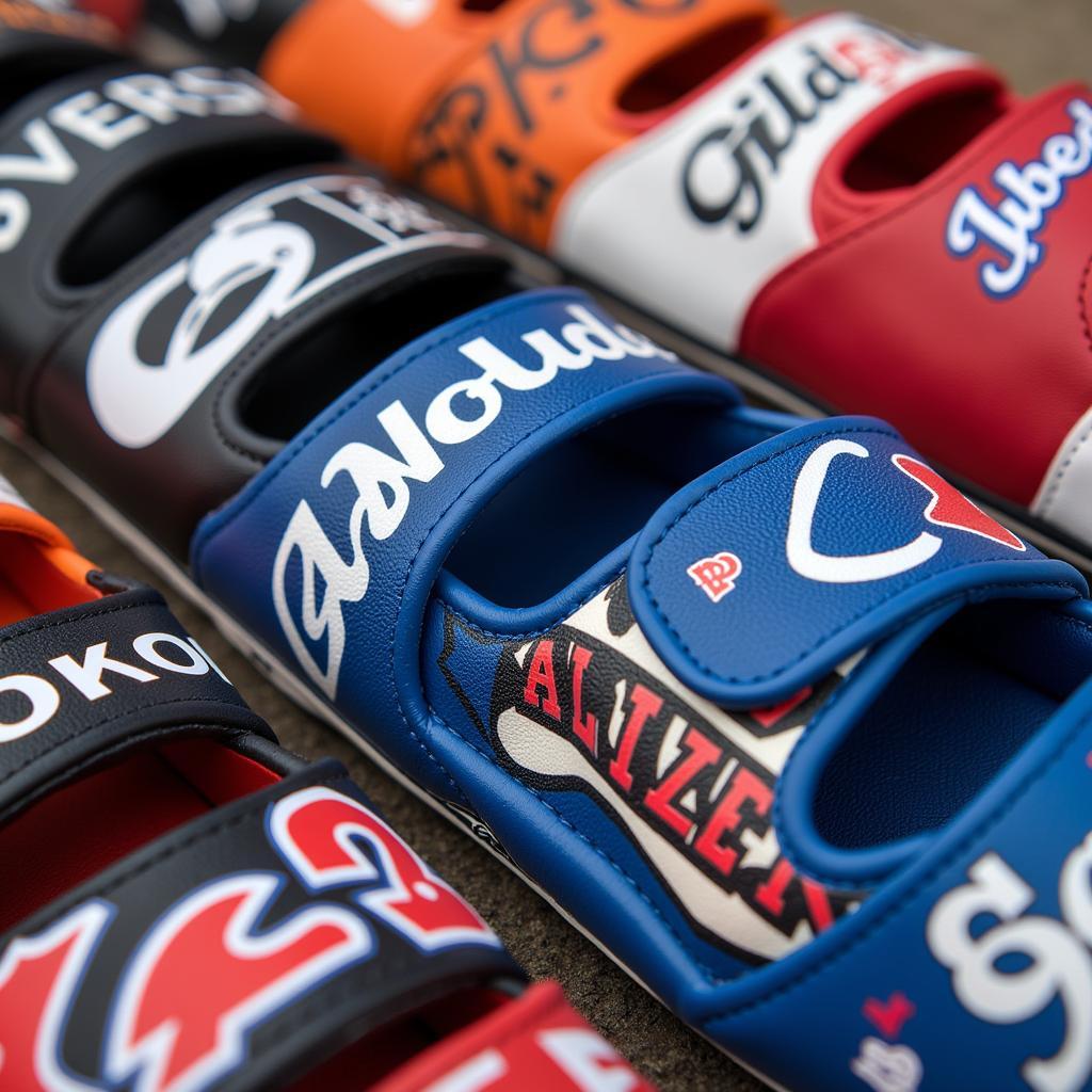 Personalized Baseball Slides Design Options