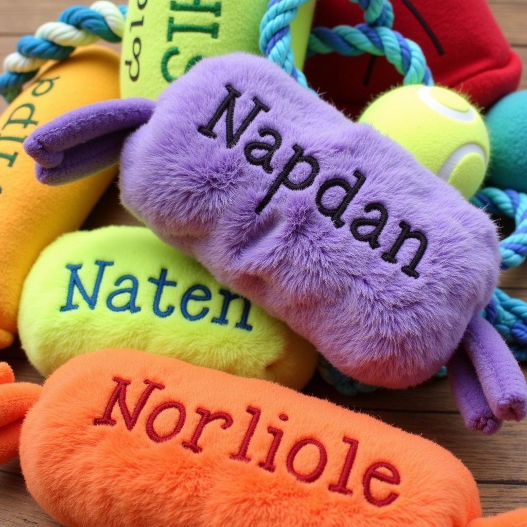 Personalized Dog Toys with Names