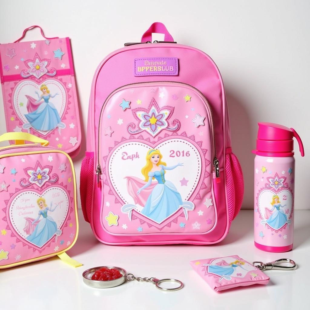 Personalized Princess Backpack Accessories