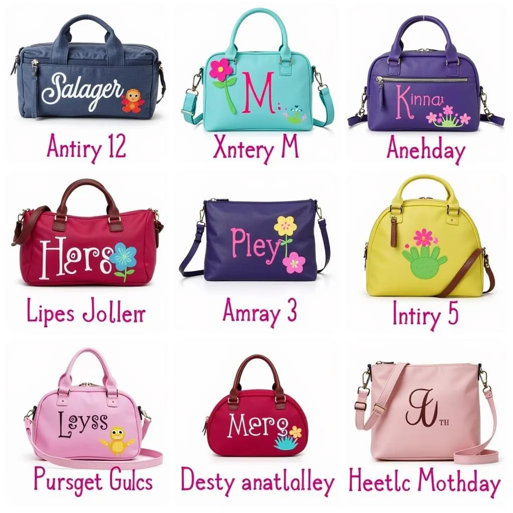 Personalized Purses for Little Girls