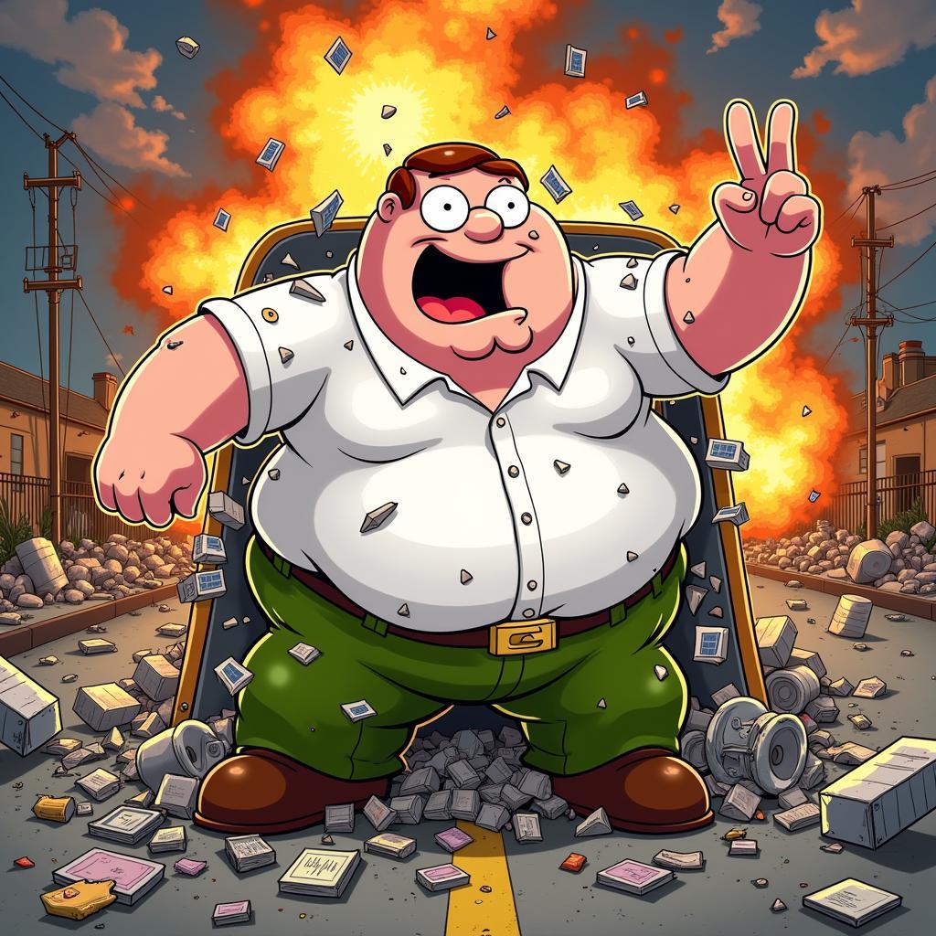 Peter Griffin in a Complex Situation