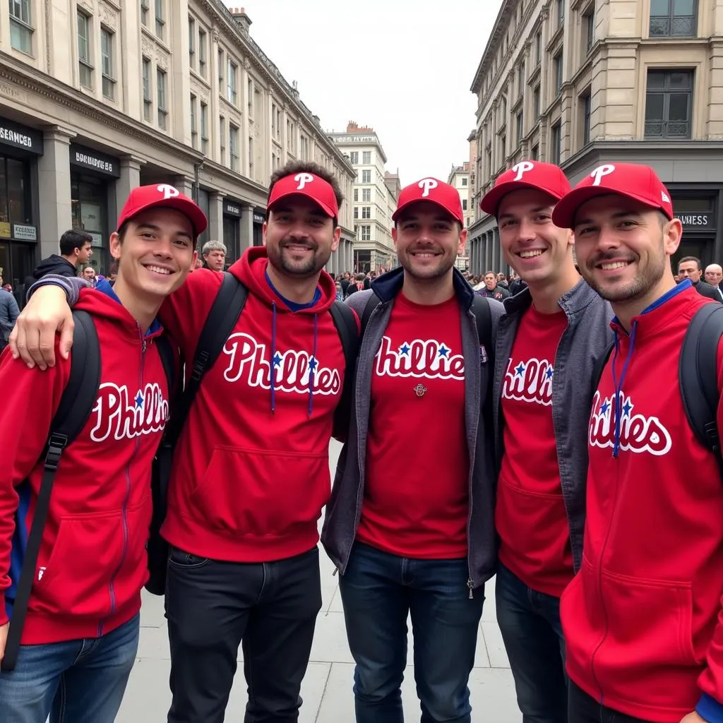 Philadelphia Phillies Fans in London