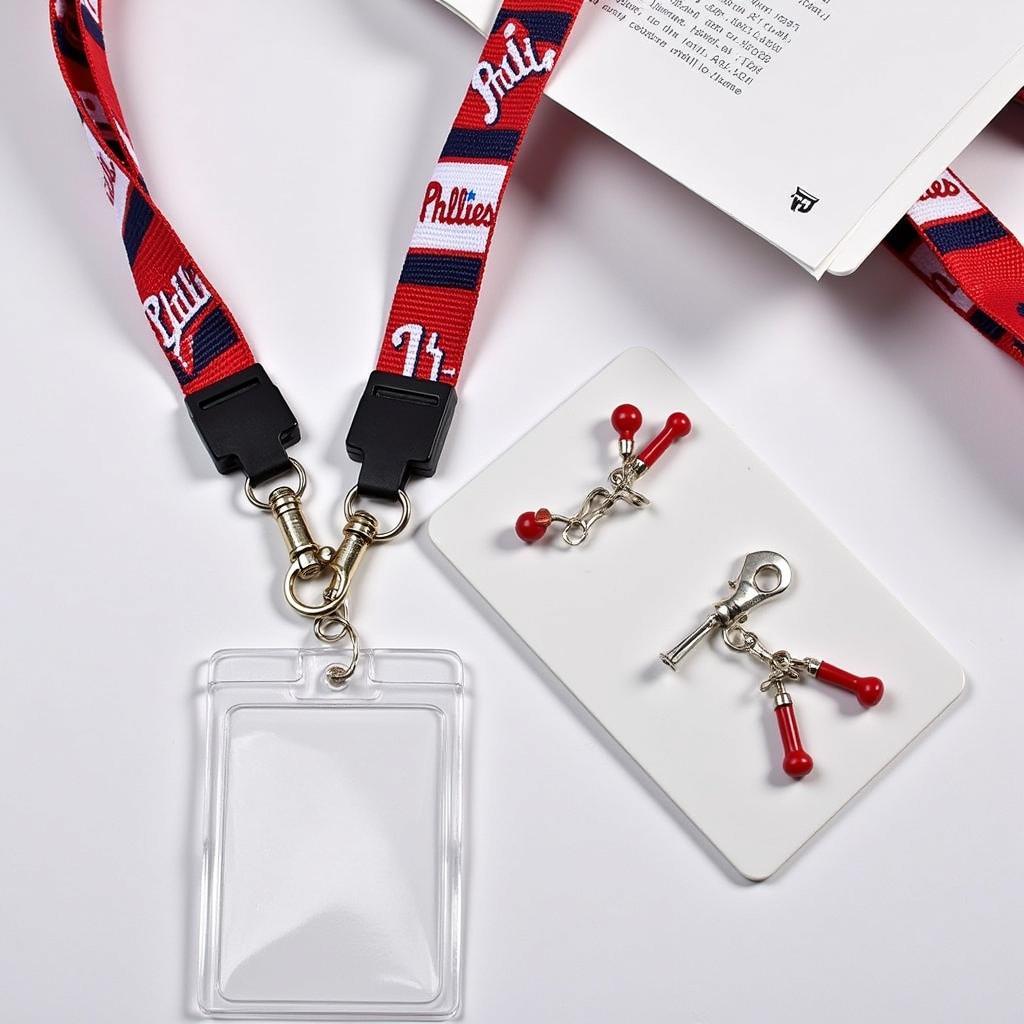 Philadelphia Phillies Lanyard with ID Holder