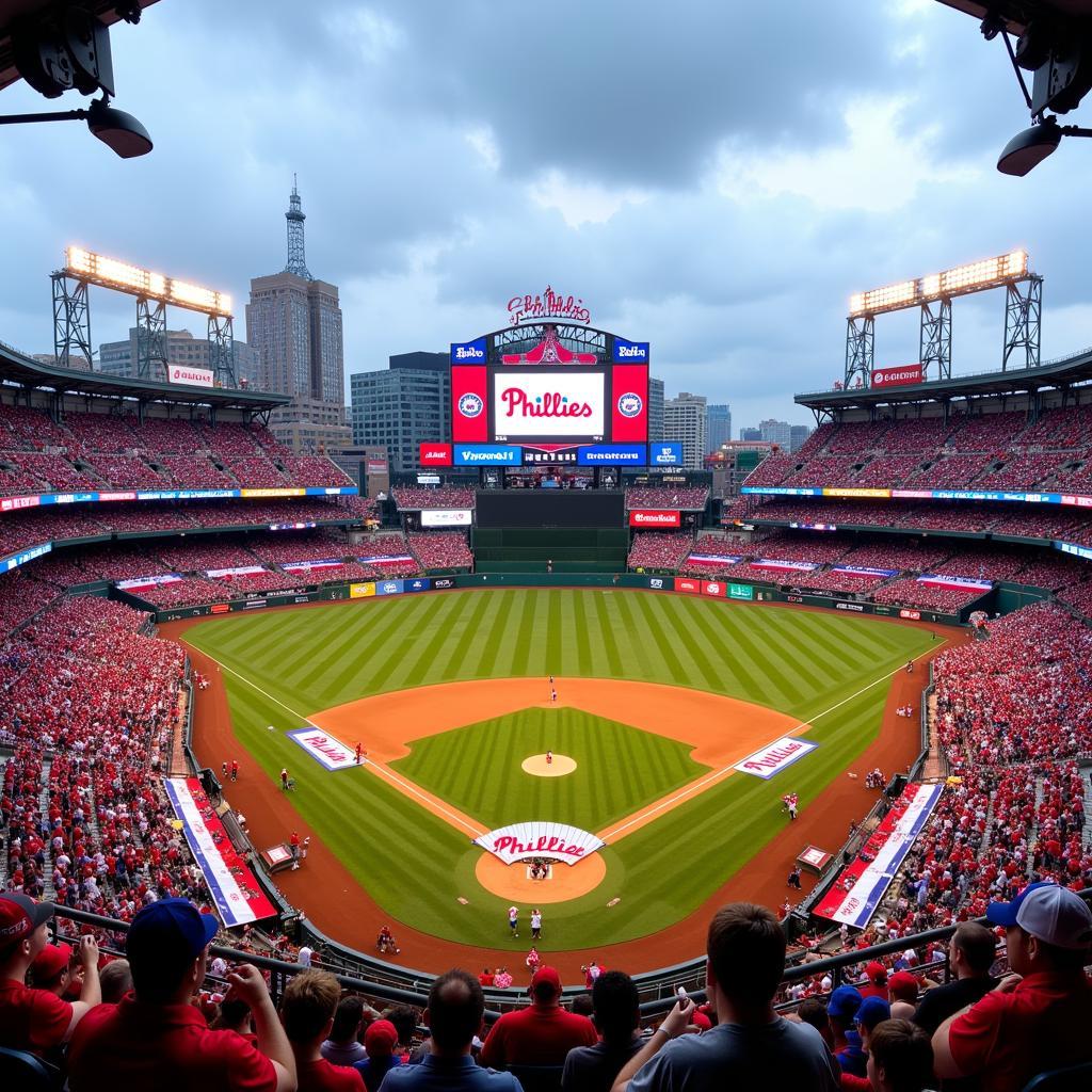 Phillies Flags at Citizens Bank Park