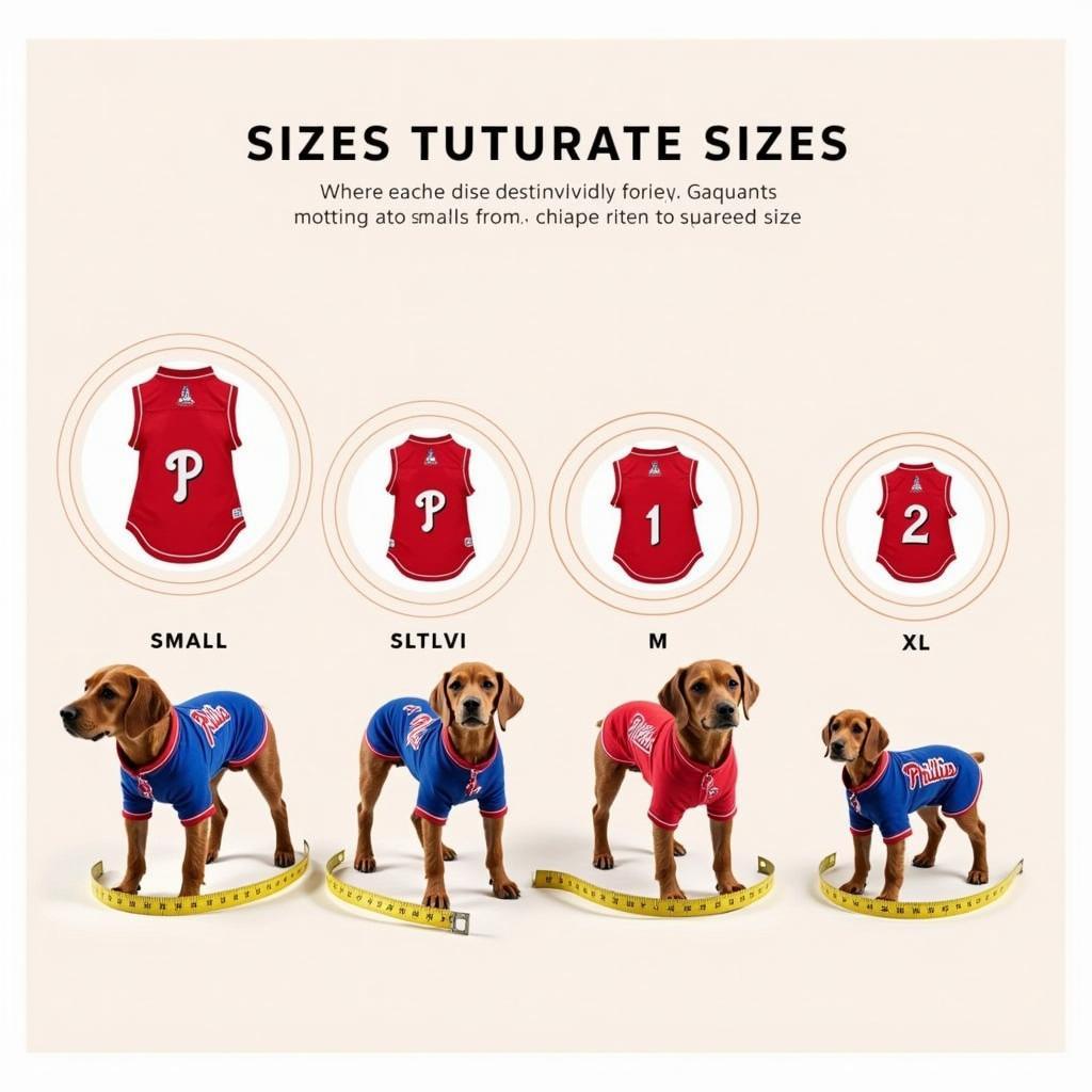 Phillies Jersey Dog Sizes