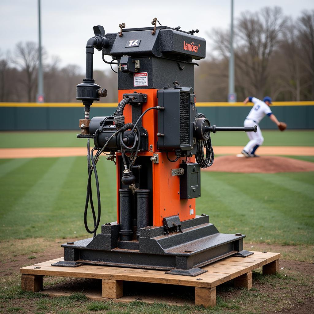 Pitching Machine Durability Test