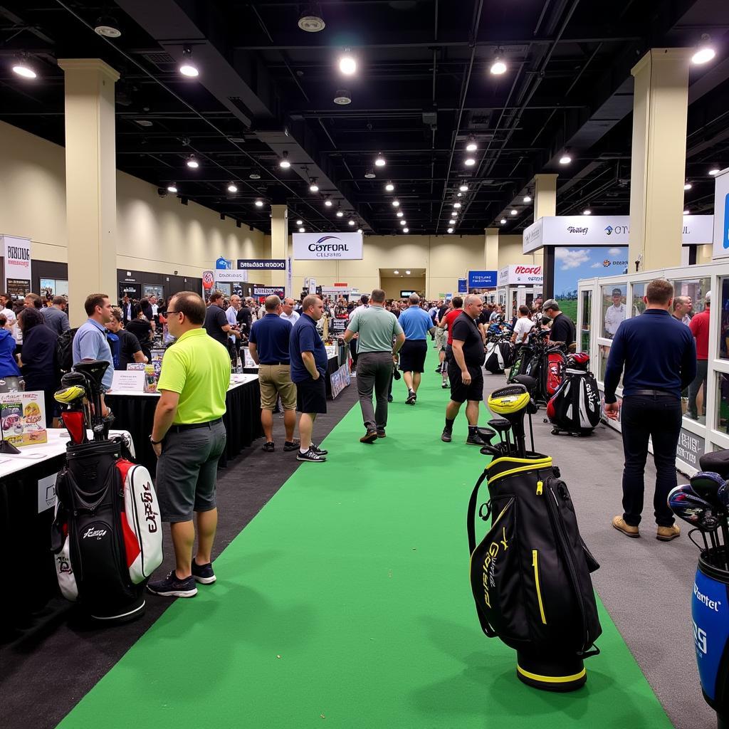 Golf Equipment Showcase at the Pittsburgh Expo