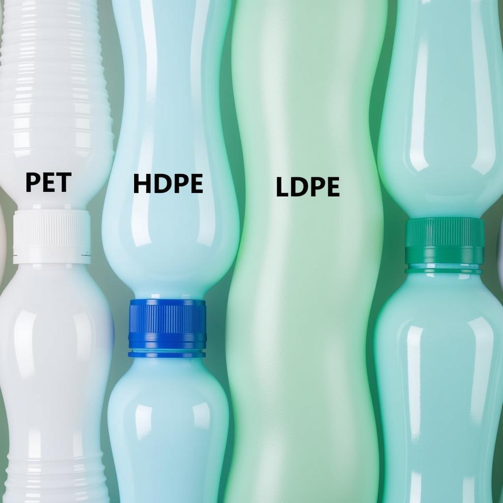 Different Plastic Bottle Materials