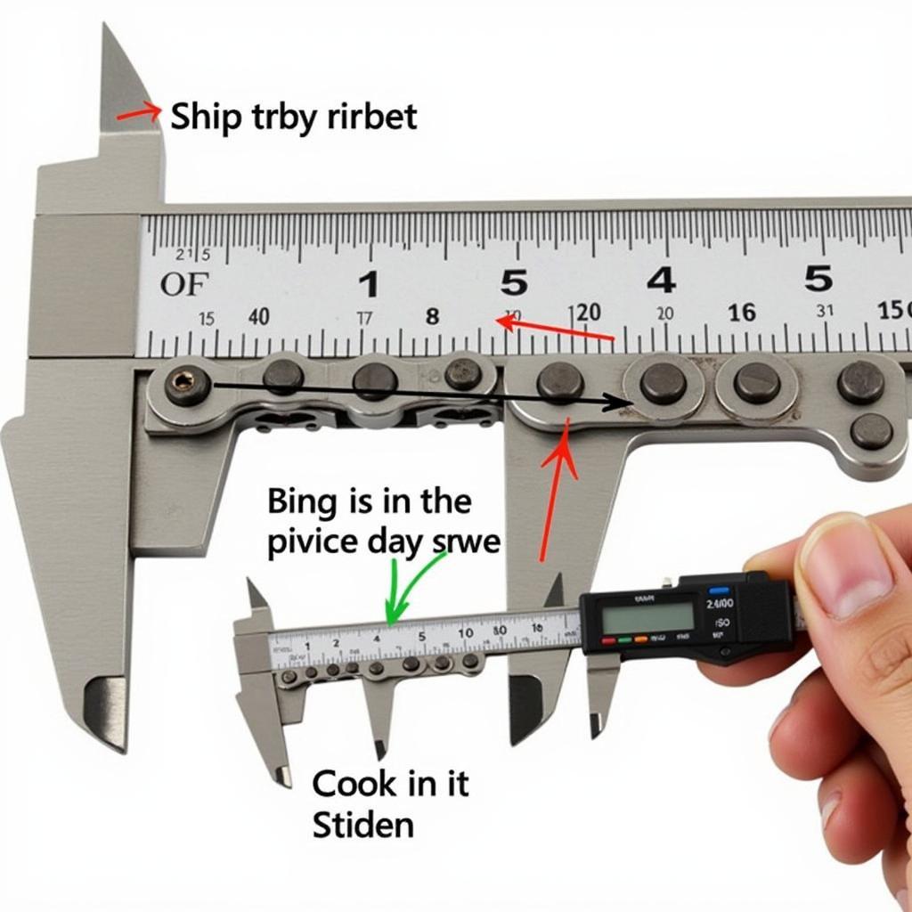 Measuring a Pocket Bike Chain Size