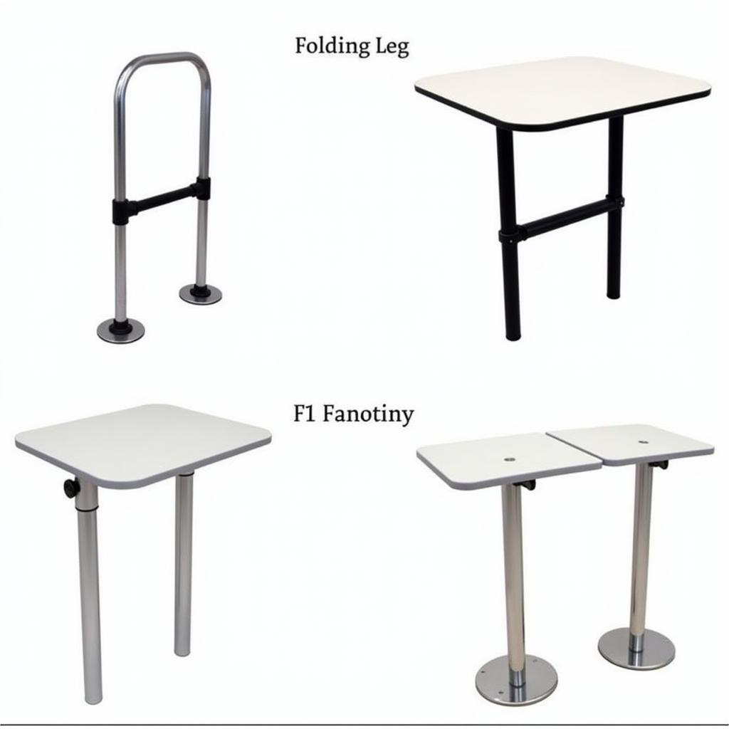 Different Types of Pontoon Boat Table Legs