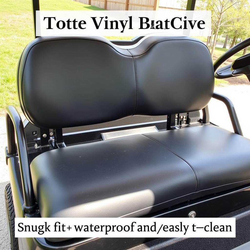 Vinyl Pre 2000 Club Car Seat Covers