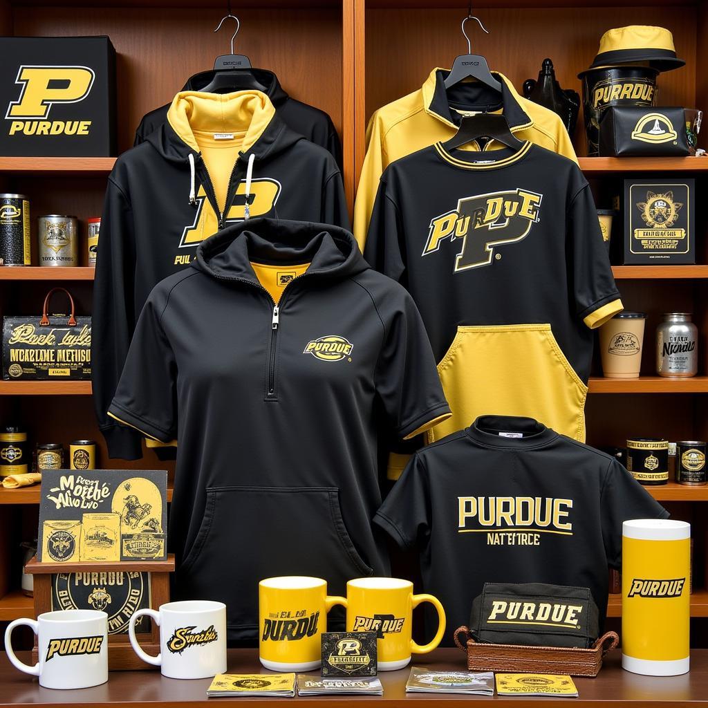 Purdue University Souvenirs Display