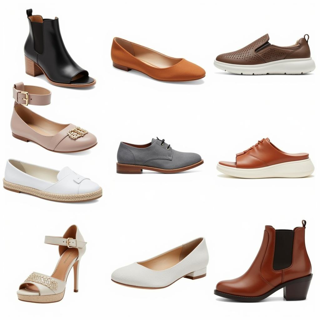 Different Styles of P W Minor Women's Shoes