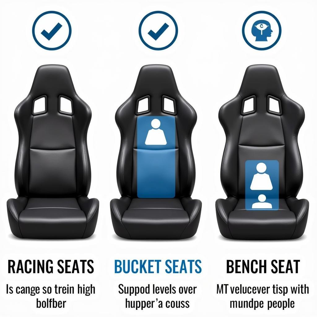 Racing, Bucket, and Bench Seats Compared