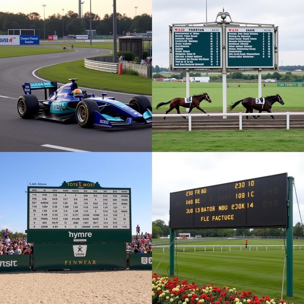 Different Types of Racing Scoreboards