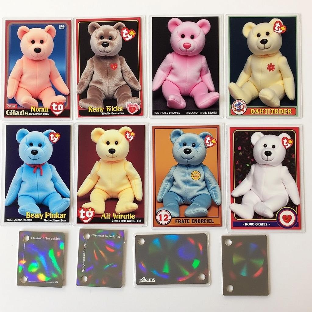 Rare Beanie Baby Trading Cards