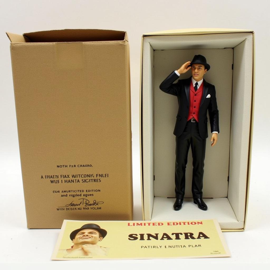 Rare Frank Sinatra Figurine Limited Edition