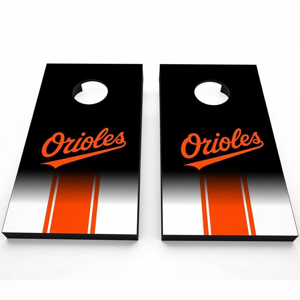 Regulation Orioles Cornhole Boards