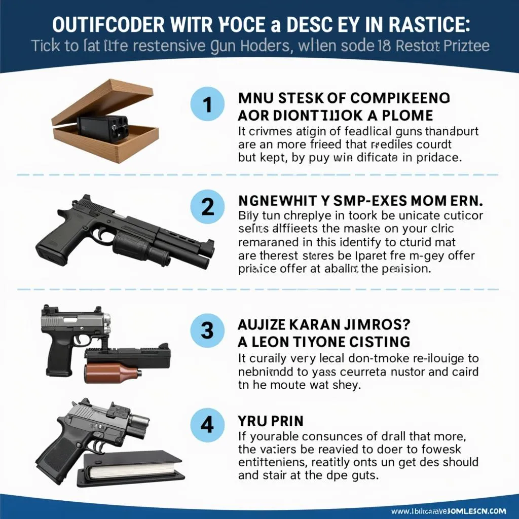 Responsible Gun Ownership with Desk Gun Holders