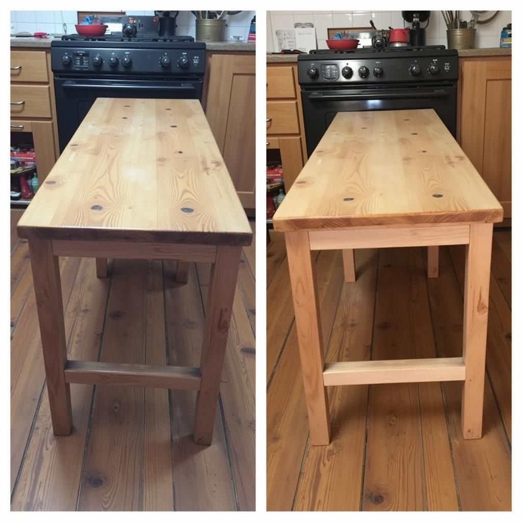 Restoring a Used Woodworking Bench to its Former Glory