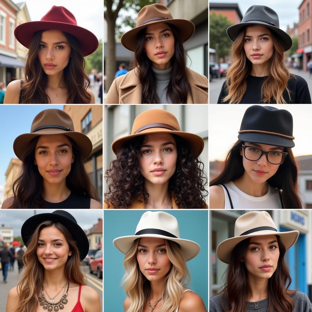 Streetstyle featuring retro flip hats